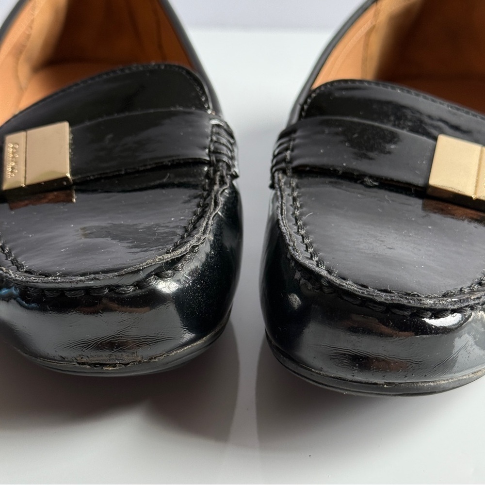 Calvin Klein Women's  Lisa Black Loafers Size 9.5 - Picture 3 of 11